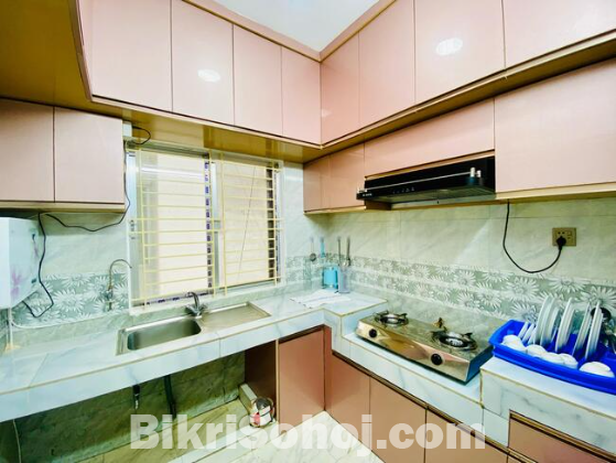 2-Bedroom Furnished Apartment Rent in Bashundhara R/A